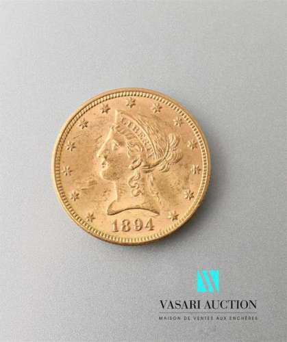 United States of America 10 dollar gold coin 1894.…