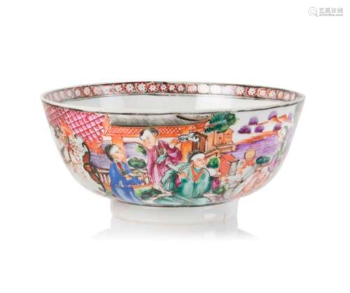 FAMILLE ROSE MANDARIN BOWL