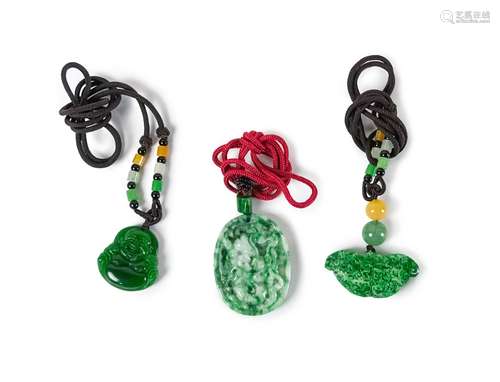 JADE PENDANT TRIO