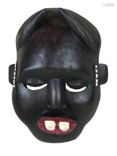 WOOD CARVED DAN MASK