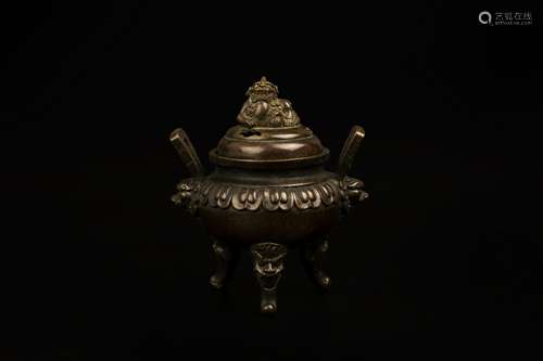 A CUPOLA COPPER CENSER BURNER