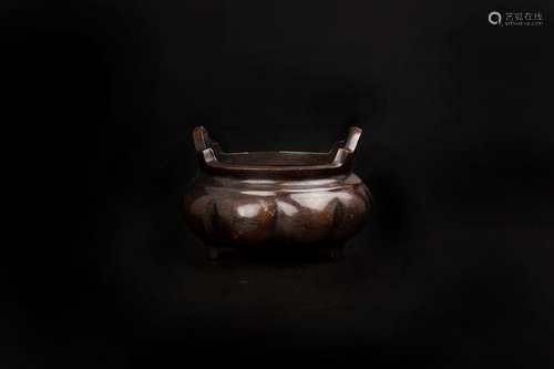 A BRONZE CENSER BURNER