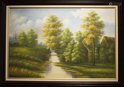 A LANDSCAPE PAINTING