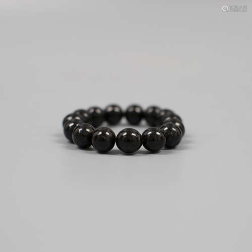 A BLACK CORAL BRACELET