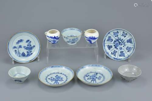 A group of 19th Century Chinese porcelain items. To