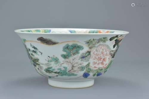 A Chinese 18th century Kangxi period porcelain bowl