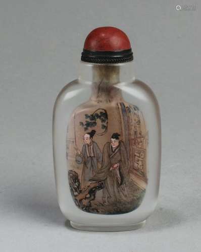 Chinese Crystal Snuff Bottle