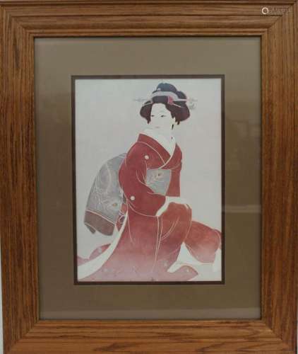 A Framed Japanese Art