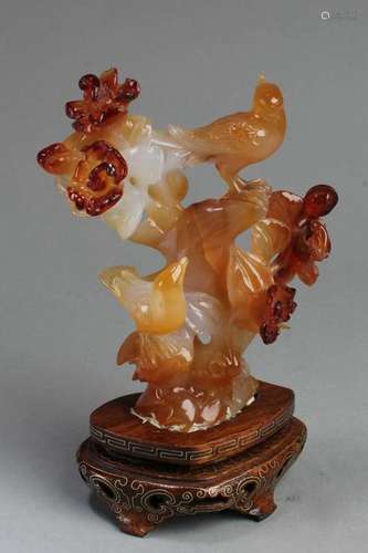 A Carved Agate Ornament