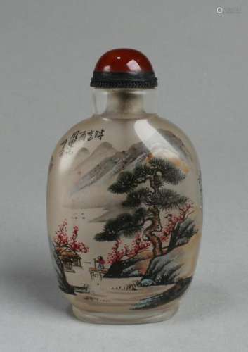 Chinese Crystal Snuff Bottle