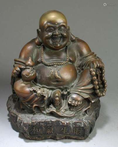 Chinese Bronze Buddha Statue