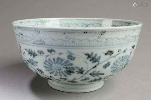 Chinese Blue & White Porcelain Bowl