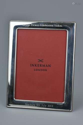 Hallmarked Silver Sheffield photo frame, engraved