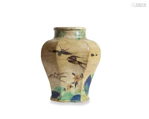 JAPON ou COREE, XIXe siècle Vase en céramique