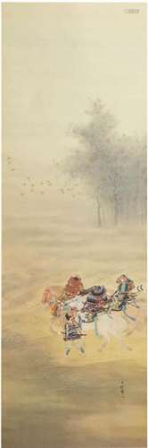 Matsuda Kyotei (1887 1965) Peinture montée en roul…