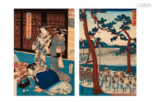 JAPON, XIXe siècle Utagawa Hiroshige (1797 1858)
