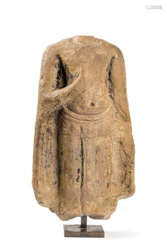 SIAM, Early Ayutya 16th century \n \nSandstone Buddh…