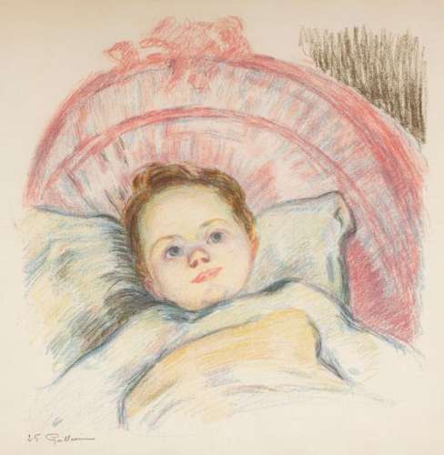 Armand GUILLAUMIN (Paris 1841 Orly 1927) Enfant au…