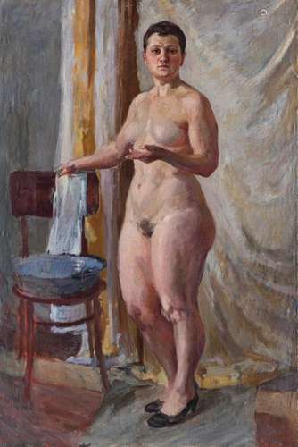 Dimitry TOPORKOV (1885 1937) Toilette du matin Hui…