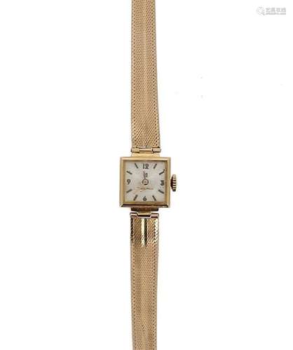 LIP Ladies' wristwatch in 18 K (750 °/°°°) yellow …