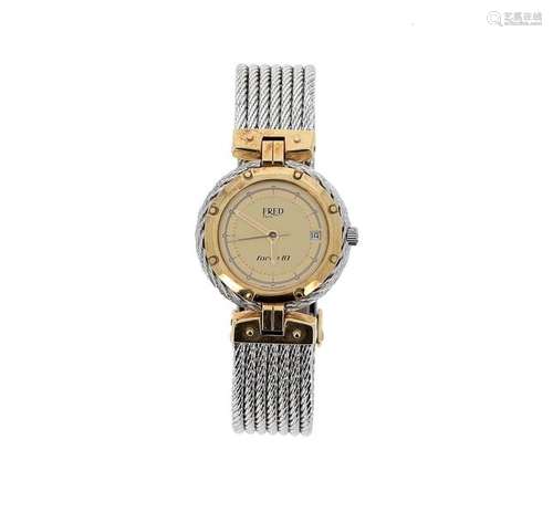 FRED Force 10 ladies' wristwatch in stainless stee…