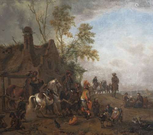 Flemish school, entourage of Philips Wouwerman (16...