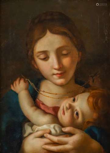 Italian school, Carlo Cignani (1628 1719): Madonna...