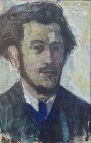 Philibert Cockx (1879 1949): Self portrait, oil on...