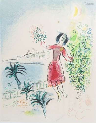 Marc Chagall (1887 1985): 'Le Baie des Anges', lit...