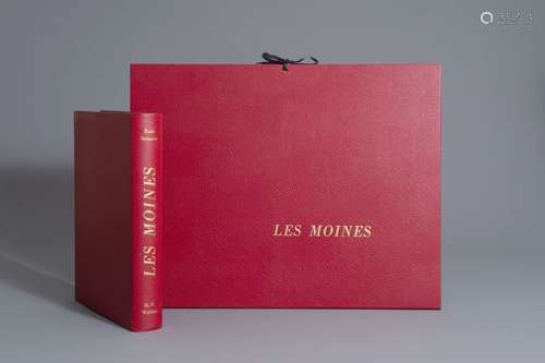 Emile Verhaeren (1855 1916): 'Les moines. Lithogra...