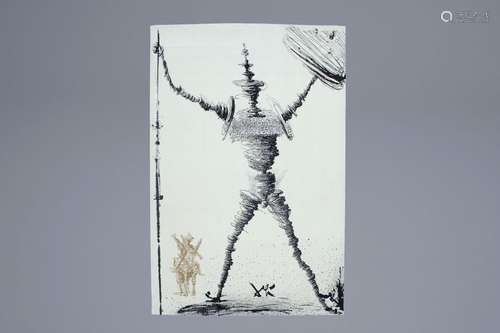 Salvador Dali (1904 1989): A wall tapestry depicti...