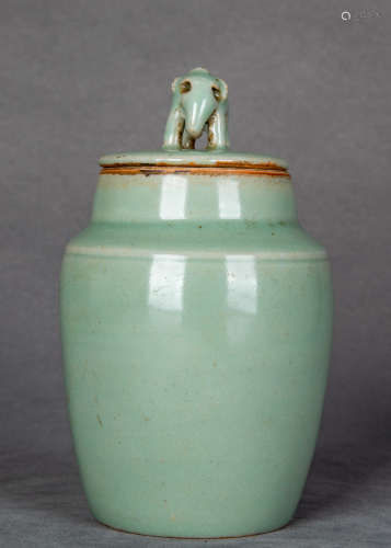 A Chinese Porcelain Jar with Cover