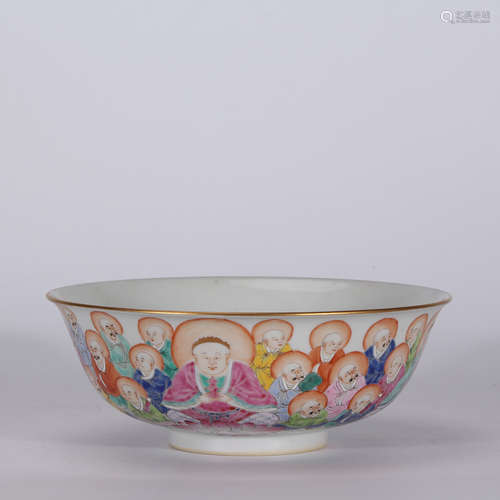 A Chinese Famille Rose Porcelain Bowl