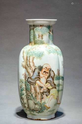 A Chinese Light Crimson Porcelain Vase