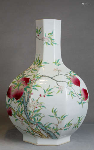 A Chinese Floral Porcelain Vase