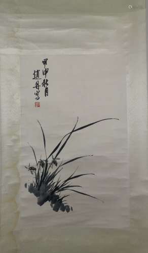 A Chinese Vertical Painting, Zhaodan Mark