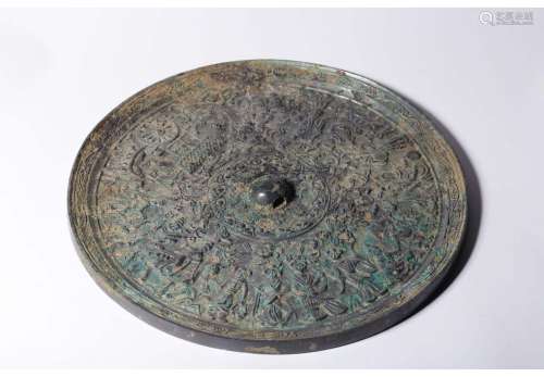 A Chinese Ancient Bronze Mirror