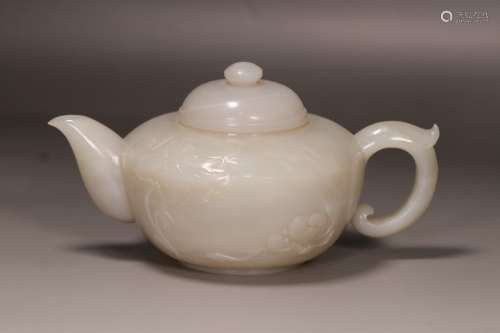 A Chinese Jade Teapot