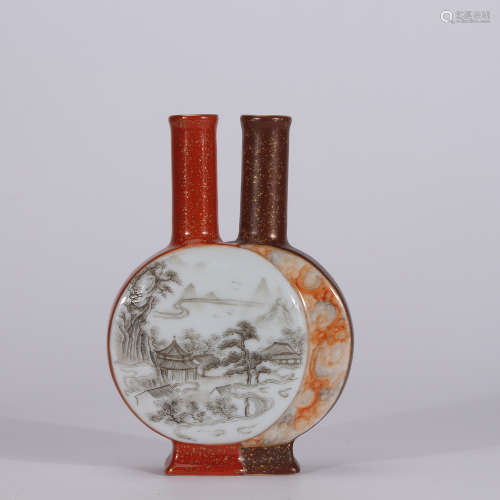 A Chinese Porcelain Joint Vase