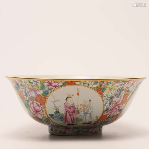 A Chinese Famille Rose Porcelain Bowl