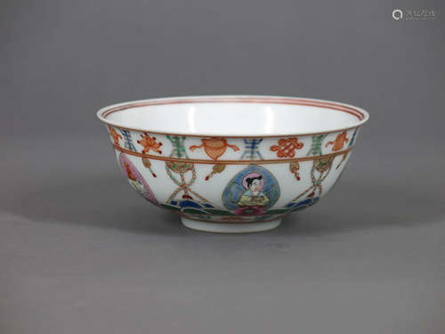 A Chinese Famille Rose Porcelain Bowl