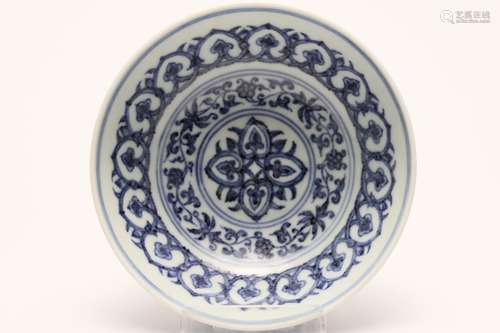 A Chinese Blue and White Porcelain Bowl