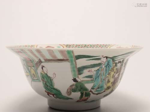 A Chinese Multicolored Porcelain Bowl