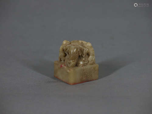 A Chinese Shoushan Stone Seal