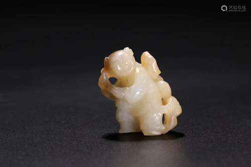 A Chinese Jade Figure