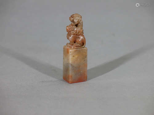 A Chinese Shoushan Stone Seal