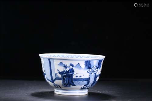 A Chinese Blue and White Porcelain Bowl