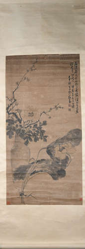 Qing dynasty Gao fenghan's flower painting