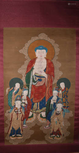 Ming dynasty buddha painting