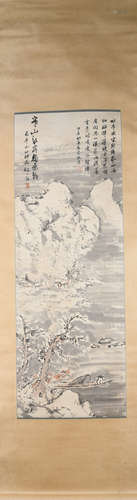 Qing dynasty Gao fenghan's landscape painting